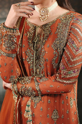 3-PC Unsititched Embroidered Dyed Chiffon Dastan E Jashan By Charizma | DJW5-11